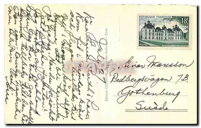 Pałac Chaillot — Paryż — Wydawnictwo CHANTAL, nr 17 — Rewers