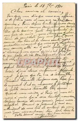 Parijs — Basiliek van het Heilig Hart — P. MARMUS, PARIJS, n° 04 — Achterkant