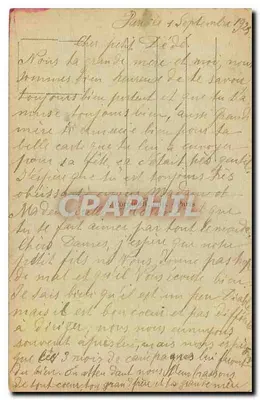 PARIS — O Lago do Bois de Boulogne — LIP, n°221 — Verso