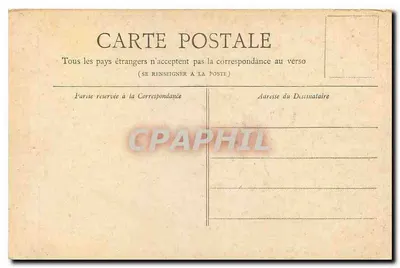 Les Invalides — Paris — Coleção Petit Journal — Verso