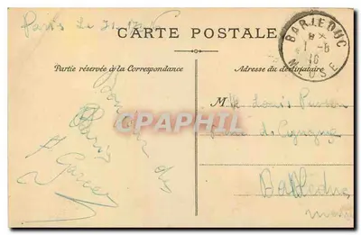 Paris — The Dome of the Invalides — publisher not visible — Back