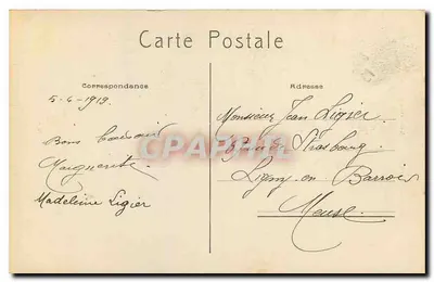 Parijs — Les Invalides — Onbekende uitgever, n° 119 — Achterkant