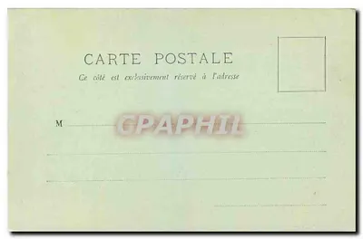 Parijs — Panorama van de Buttes Chaumont — L.L. — Achterkant