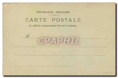 Parc Monceau - Naumachie — uitgever Carte Photo 39 — Achterkant
