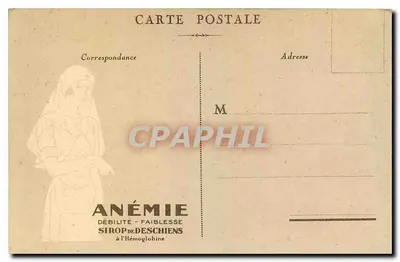Paryż — Invalides — Hémoglobine Deschiens — Rewers