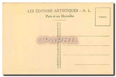 París - Torre de San Jacinto — Torre de San Jacinto — A.L. n.º 36 — Reverso