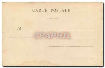 Paris — Longchamps — Stand hippique avec gradins et toits en bois — Verso