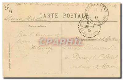 Rambouillet — Das Schloss von den Kanälen aus gesehen — Lagrange édit-photo Rambouillet — Rückseite