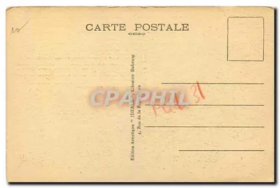 Avignon — Pałac Papieski — Wydawca IDEALE M.F.B. — Rewers