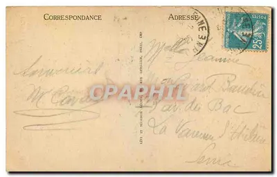 Bagnoles-de-l'Orne — Het thermeestation gezien vanaf de Rochers — LL — Achterkant