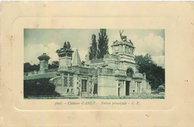 Castelo de Anet — Entrada principal — E.P. — n° 3608
