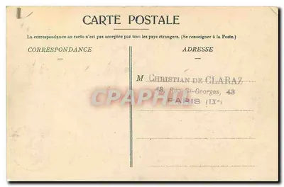 Saint-Claude — Les Stalles de la Cathédrale — CI. P. R. n°66 — Verso