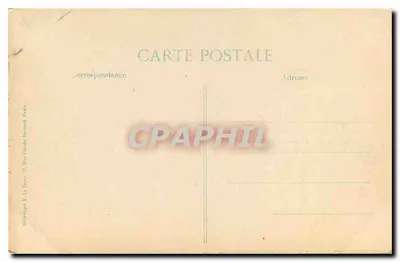 Reims — La Catedral después del bombardeo — 8ª Serie — Reverso