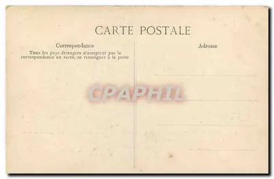 Palácio de Fontainebleau — Fac-símile da abdicação de Napoleão I — Editor Sino-Paris, n° 276 — Verso