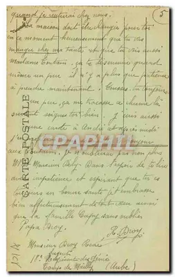 Camp de Mailly — Vista geral — A. Nieps, editor — Verso