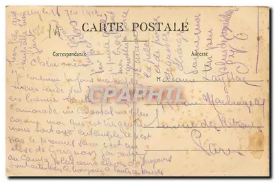 Campo de Maillé — As margens da Huitreille — Verry-Morillon, editor — Verso