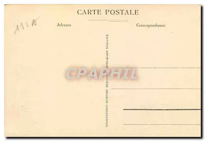 Cidade de Carcassonne - Lices Hautes (Lado Leste) — Fot. Roulière, Imp.-editora — Verso