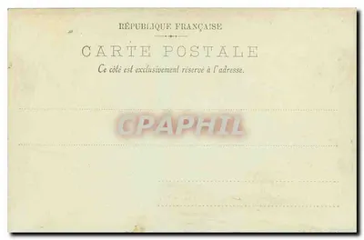 Zamek w Chantilly — Pałac Sylvie — LL. — Rewers