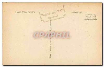 La Pointe-du-Raz — La Roche Percée de l'Enfer — ND — Rewers