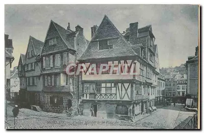 Morbihan — Velhas Casas da Praça do Mercado — Graphyl