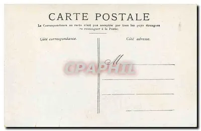 Paryż — Most Alexandre III — wydawca nie widoczny — Rewers