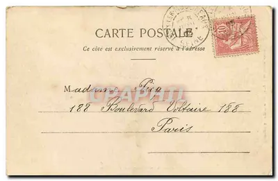 Palais de Versailles - Galerie des Glaces — éditeur Fontaine-le-Geours — Verso