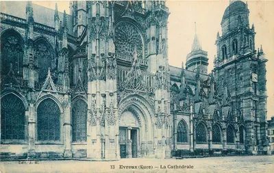 Evreux (Eure) — A Catedral — Edit. J.B.