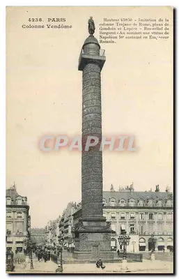 Coluna Vendôme — Paris — Editor C. D. n° 4236