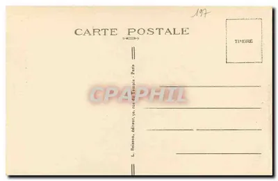 La Madeleine - La prigione di Mr Deguerry alla Roquette con il suo mobilio — L. Boisson, editore, Parigi — Verso