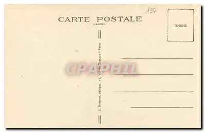 Interior da Madeleine — editor L. Bosson, Paris — Verso