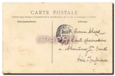Parigi — Torre Saint-Jacques — B. F. Paris — Verso