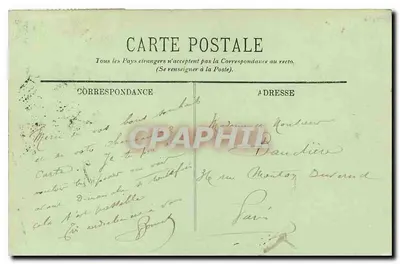 PARIS — O Jardim das Plantas — LL. — N° 497 — Verso