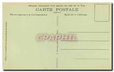 Parijs — Hotel des Invalides — Cour d'Honneur — J. H. — Achterkant