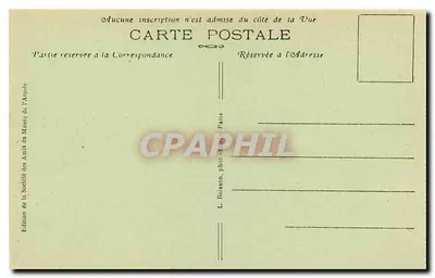Parigi — Hotel des Invalides — Entrata sull'Esplanade — J. H. — Verso
