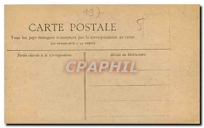 Paris — O Trocadéro — Coleção Petit Journal — Verso