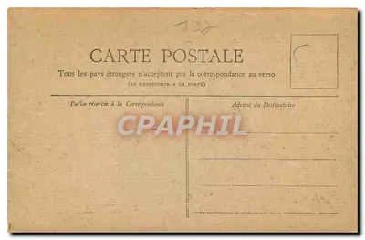 PARIS — O Hotel de Ville — Coleção Petit Journal — Verso