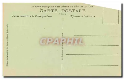 Parijs - Hotel des Invalides - De Triomfale Batterij - J. H. - n°246 — Achterkant