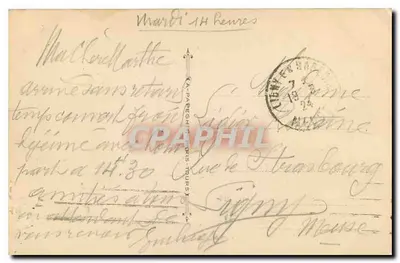 Paryż — Gare d'Orsay — A.P. — Stacja kolejowa Orsay — Rewers
