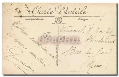 Paris — O Arco do Triunfo — L.I. — Verso