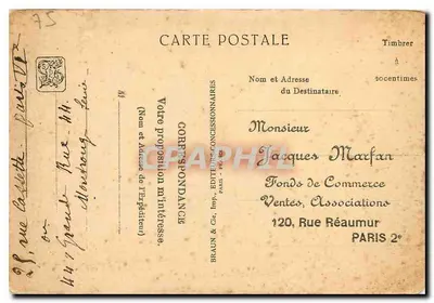 Parque Zoológico — A Savana Africana — Exposição Colonial Internacional — Paris 1931 — Verso
