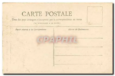 Belvédère das Buttes-Chaumont — Paris — Coleção Petit Journal — Verso