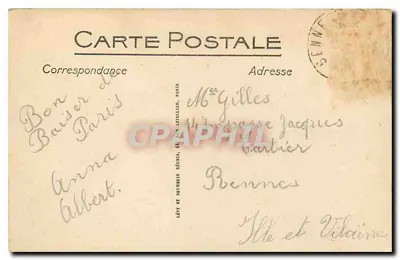 Paris — A Bolsa — LL — Verso