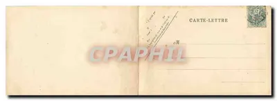 Persièttes — Zamek — Ogólny widok kościoła miasta — LL. — Rewers