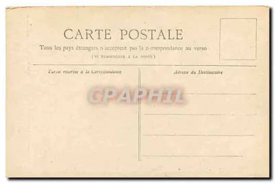 Clock of the Palais de Justice — Paris — Collection Petit Journal — Back