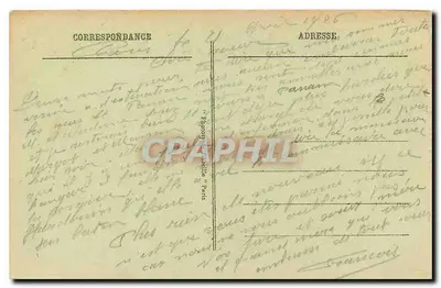 Paryż — Katedra Notre-Dame — Fronton — wydawca anonimowy, nr 27 — Rewers