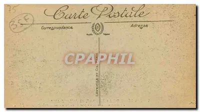 Arco do Triunfo — Festa da Vitória, 14 de julho de 1919 — Lévy-Phil & Cie, Paris — Verso