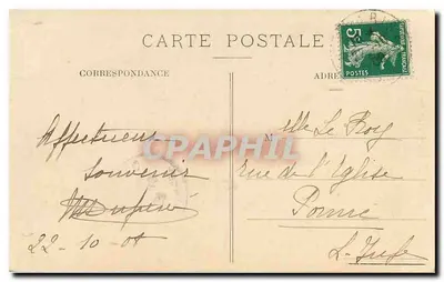 Paryż - Katedra Notre-Dame — G.I. n°238 — Rewers