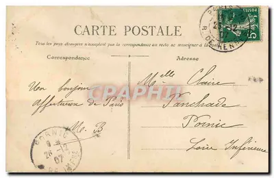 PARIS — Hotel des Invalides — De Kerk — G. B. R. R. n°223 — Achterkant