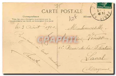 PARIS — Vista del Pavillon de Flore — Editore ELD, n° 4002 — Verso