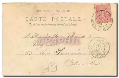 O Panteão — Paris — St. & Co. à D. 10037 — Verso